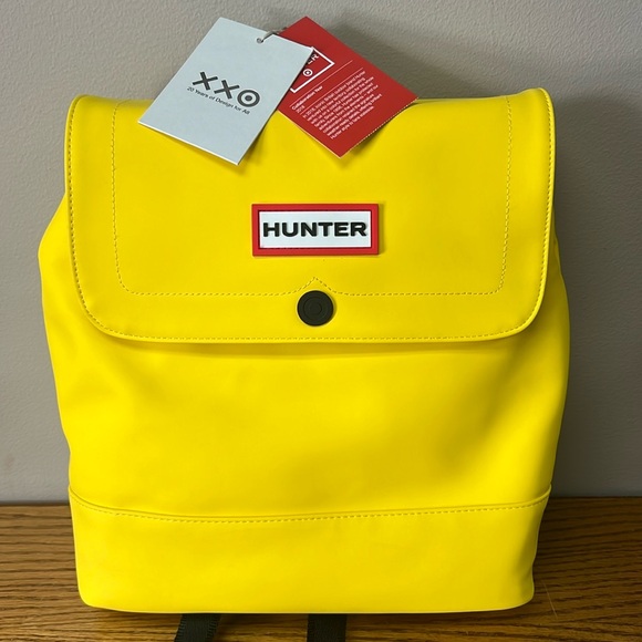 Hunter Handbags - Hunter for Target Collaboration 2018, Yellow Backpack, New With Tags